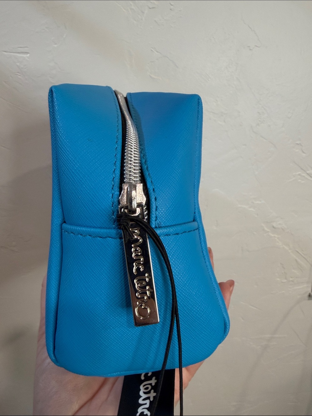 Marc Tetro Blue Schnauzer cosmetic bag- My Schnauzer Design NWT - Picture 4 of 8